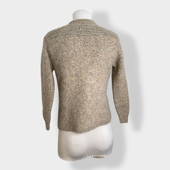 Simply‎ Natural Alpaca Cardigan Sweater - Picture 3 of 6